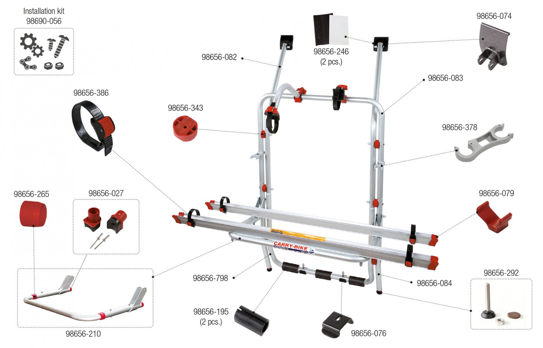 Carry-Bike VW T4 &nbsp;